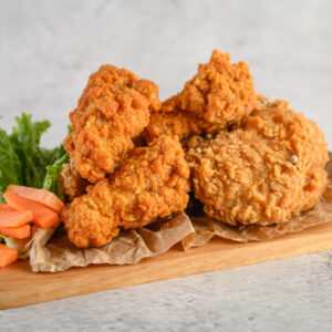 Crispy fried chicken